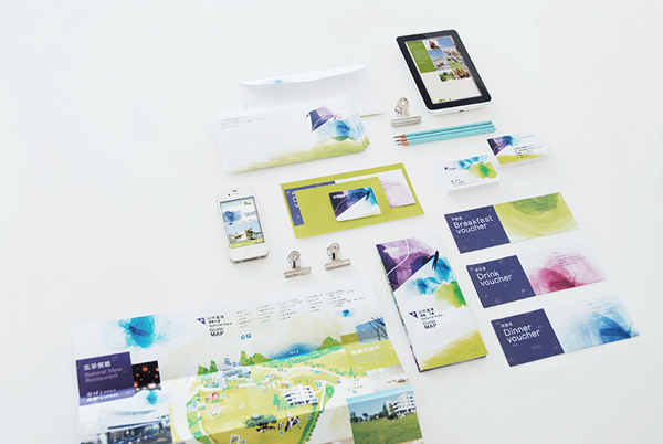 臺(tái)灣山中的自然景觀餐廳視覺(jué)設(shè)計(jì)