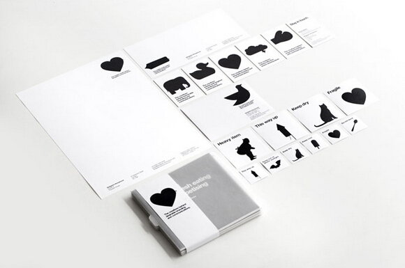 品牌標志VI設計中輪廓結構的表現方式