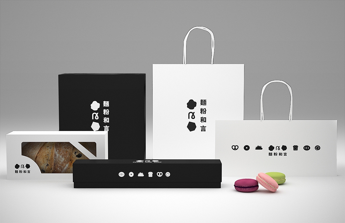 甜品店品牌形象設計-面包包裝設計-外賣飲料杯包裝設計-面粉包裝設計-杭州專業(yè)的面包包裝設計公司