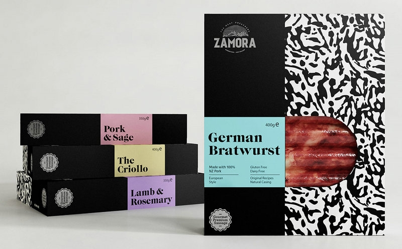 香腸包裝設(shè)計,餐飲食品包裝設(shè)計