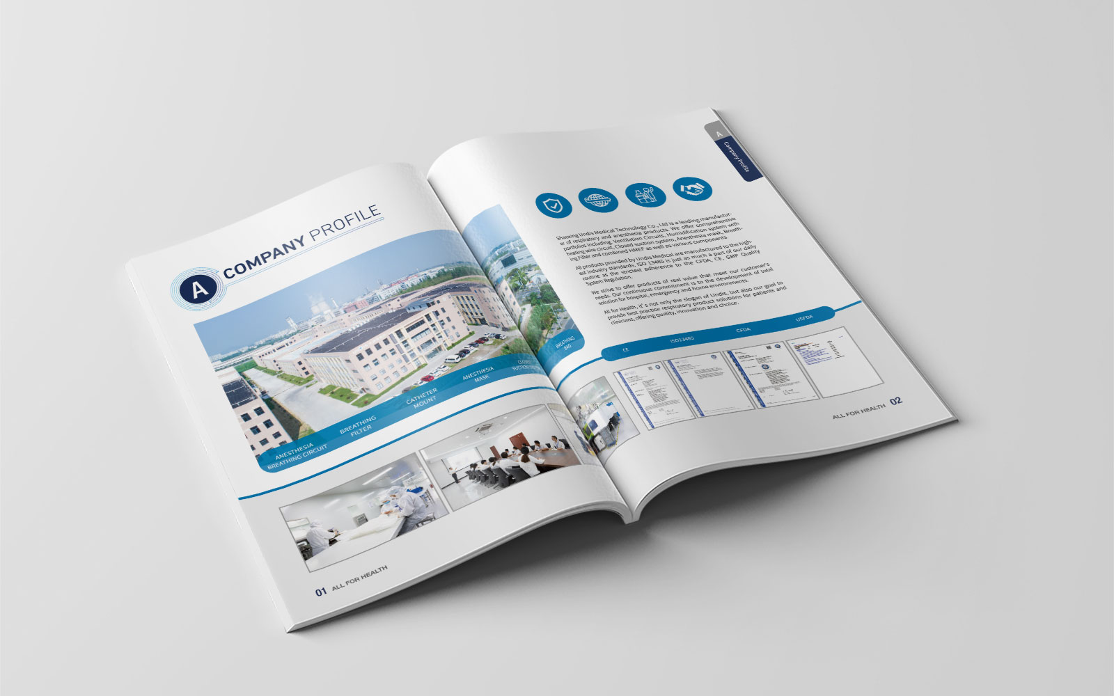 企業(yè)宣傳冊設(shè)計要注重企業(yè)特點