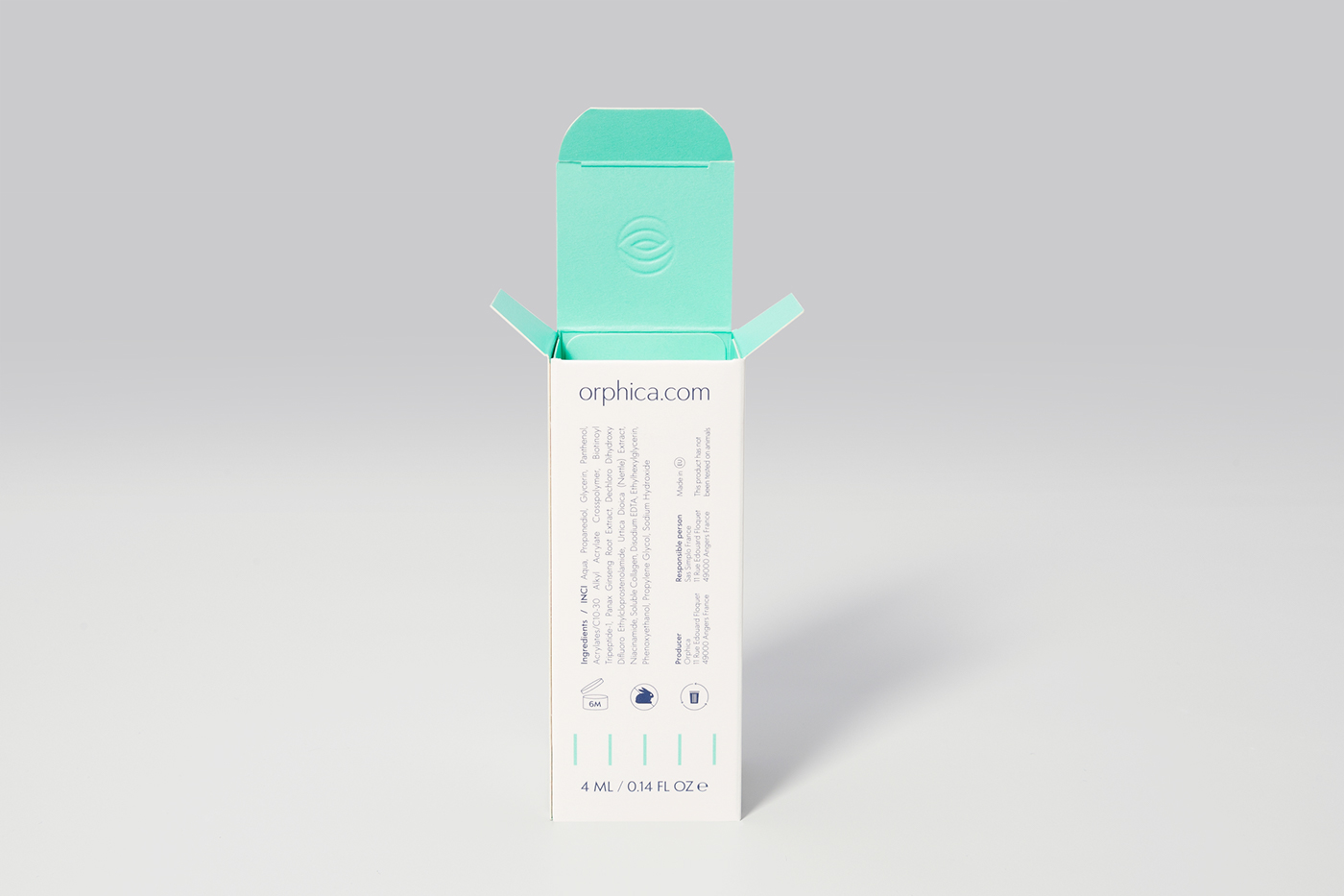 高級再生化妝品包裝設計