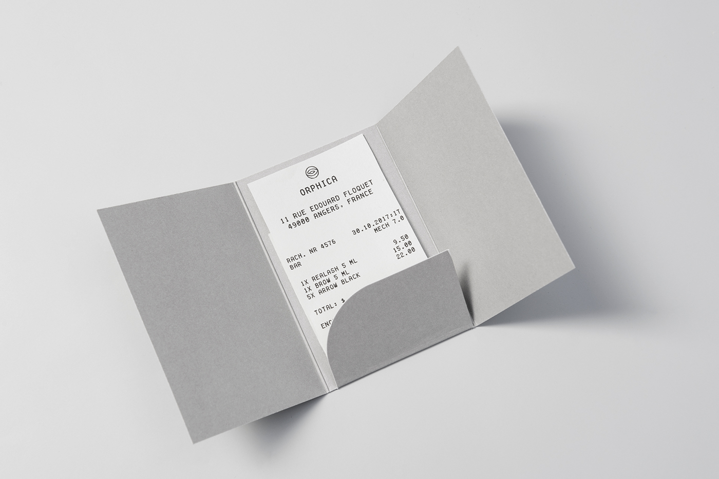 高級再生化妝品收據