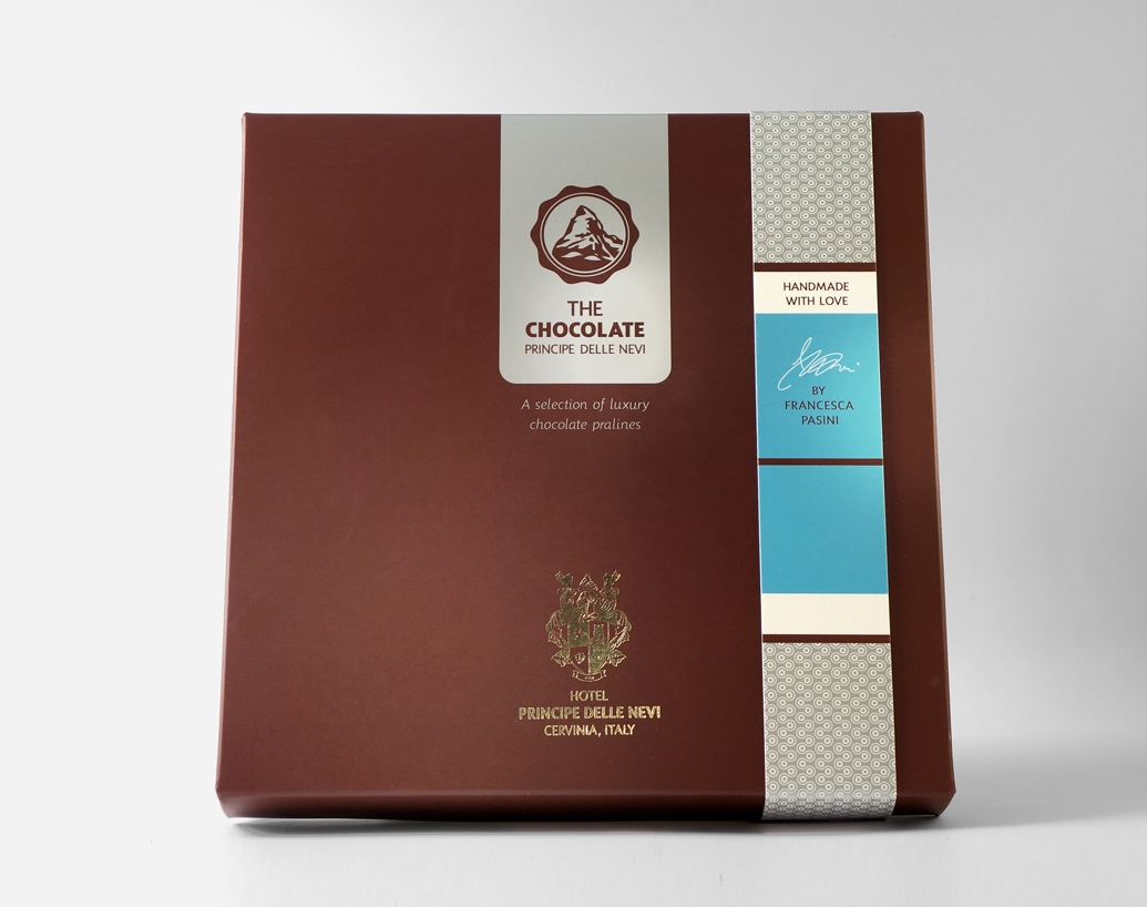 意大利豪華巧克力品牌包裝設計，專為酒店而定制