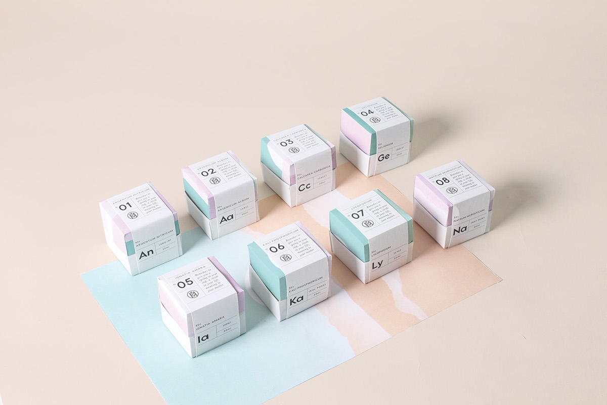 植物順勢(shì)療法，全新護(hù)理醫(yī)藥包裝設(shè)計(jì)