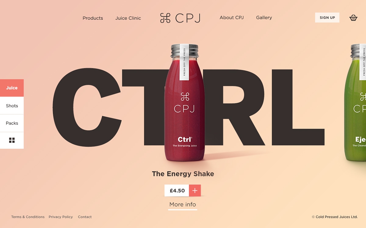 智能化營養(yǎng)早餐果汁，私人定制瓶型包裝設計