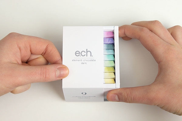 彩色之光, 生態(tài)手工巧克力食品包裝設(shè)計(jì)工程。