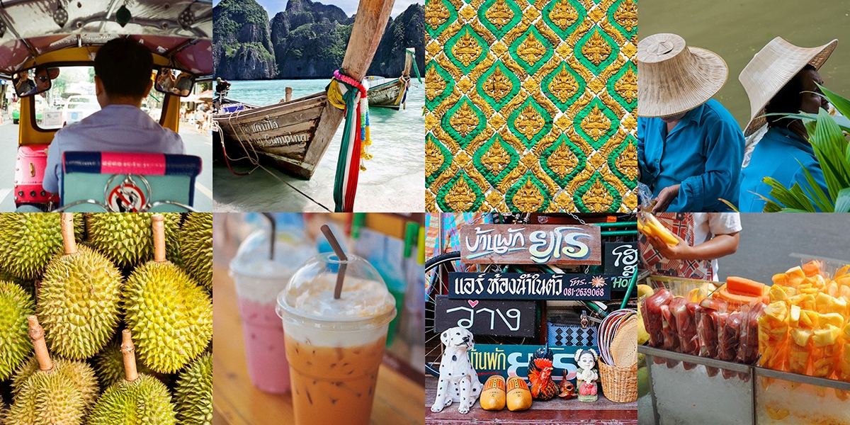 泰國快餐店的品牌設(shè)計，標志設(shè)計和包裝設(shè)計