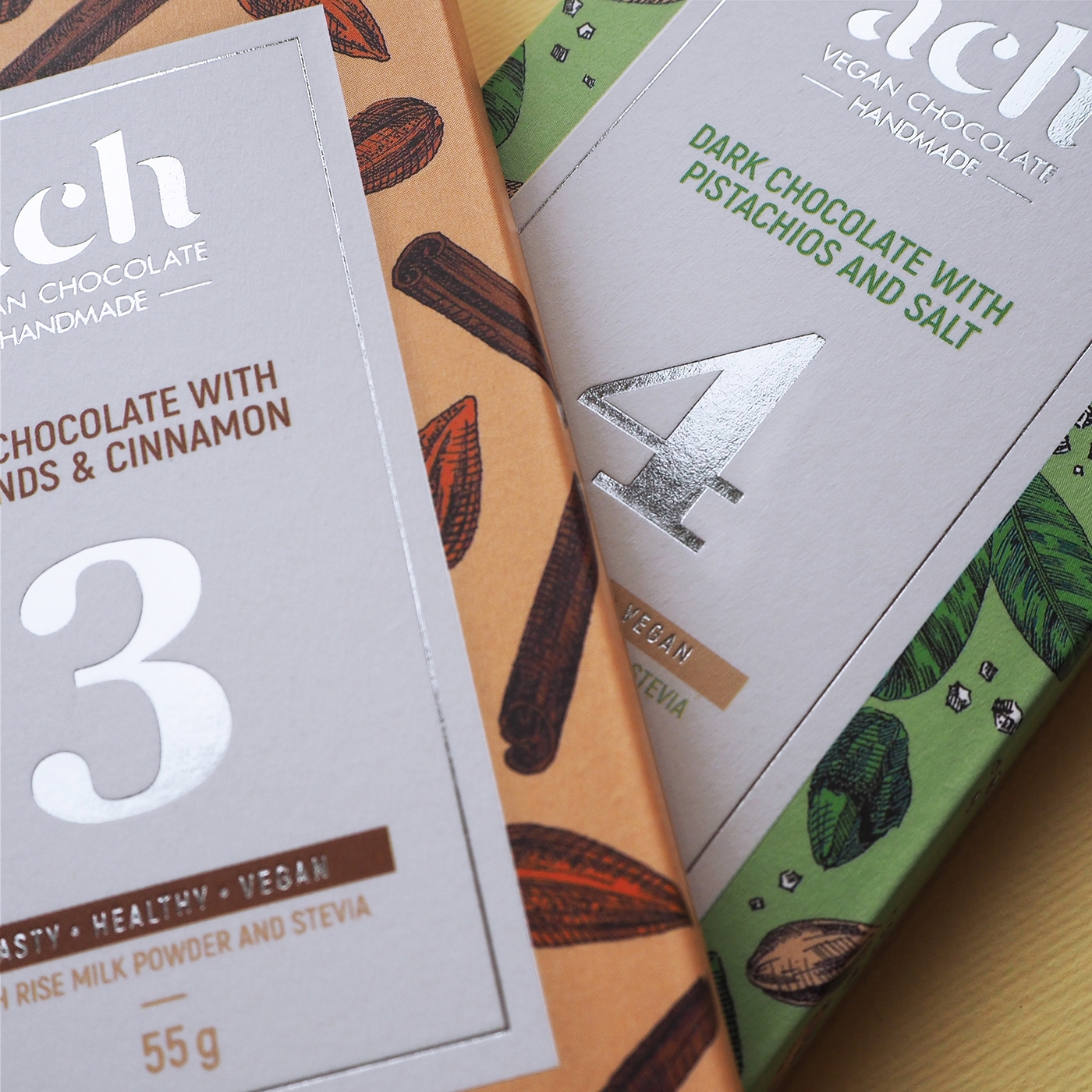 你喜歡哪個數字呢-巧克力包裝設計