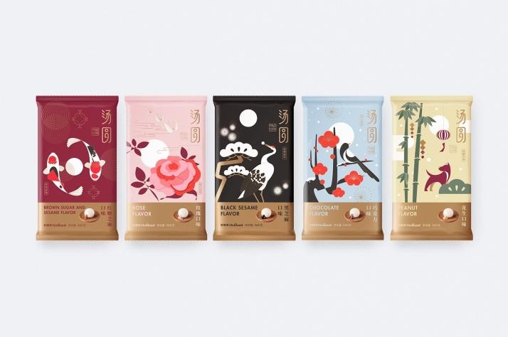 驚艷四座的國(guó)風(fēng)之美，中式湯圓包裝設(shè)計(jì)