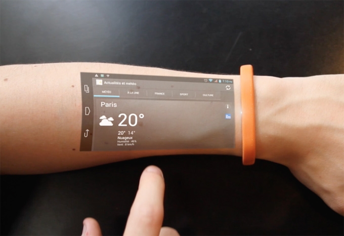 直接在手臂上玩手機？|科技產(chǎn)品設(shè)計