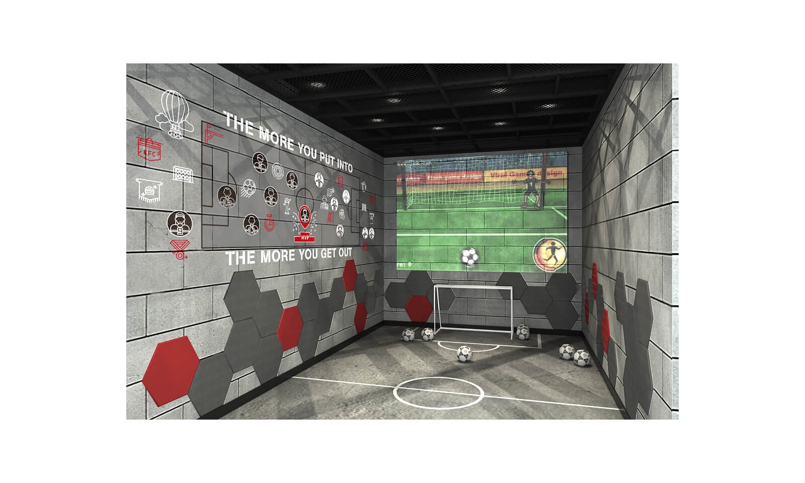 經(jīng)常去肯德基，卻沒有發(fā)現(xiàn)墻上的小巧思|壁畫插畫設(shè)計(jì)