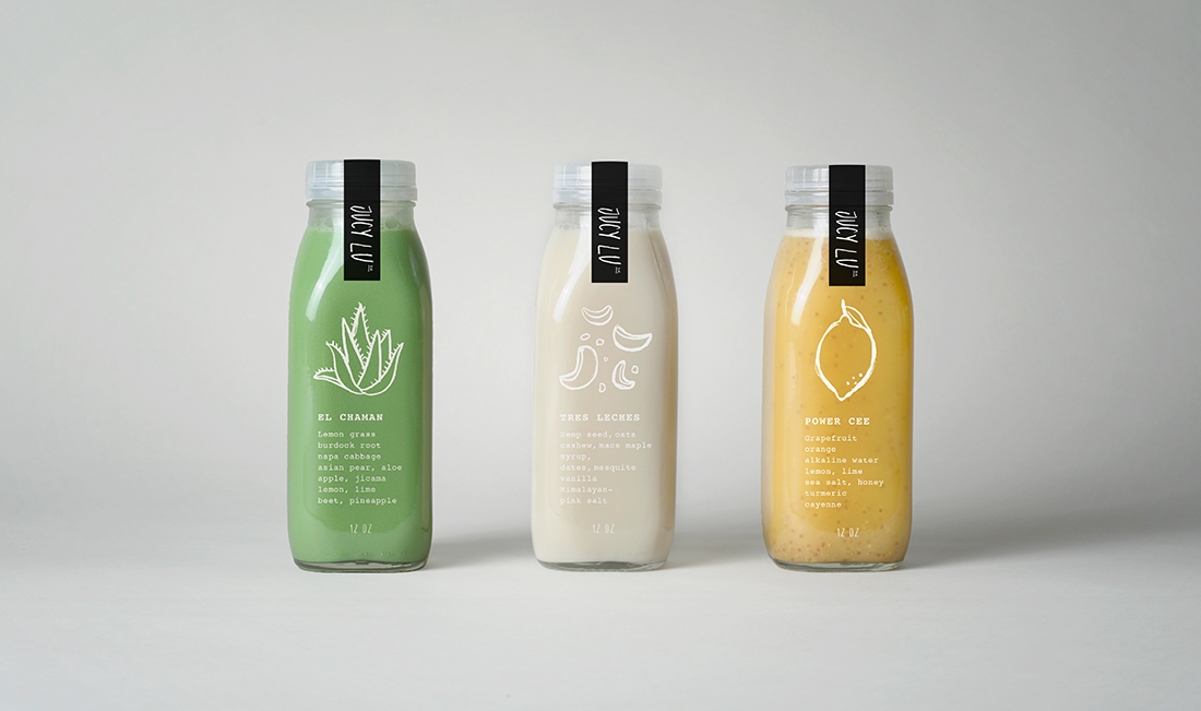 冷榨果汁和健康食品行業(yè)的品牌包裝設(shè)計